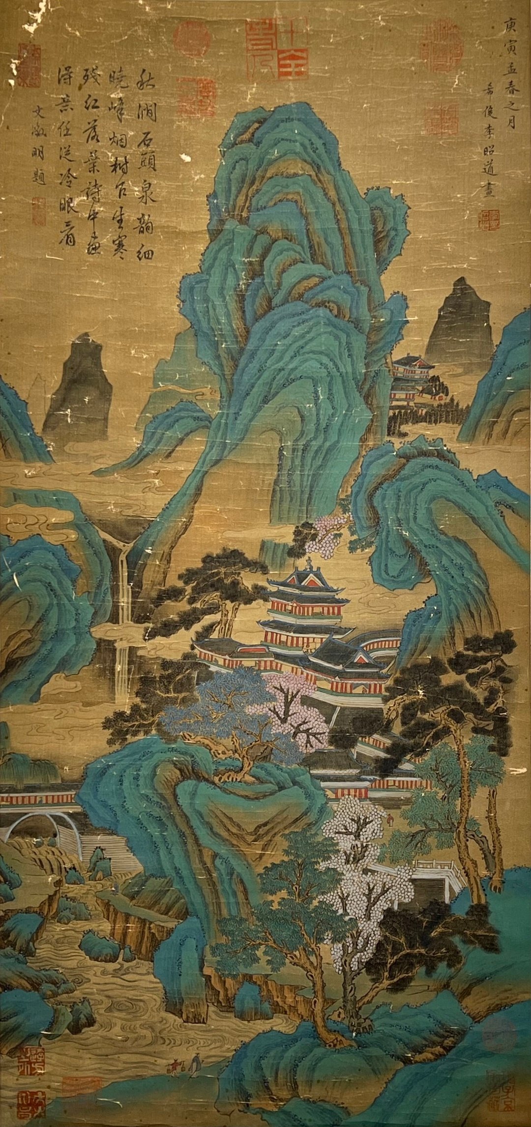 Chinese scroll painting Li Zhaodao
