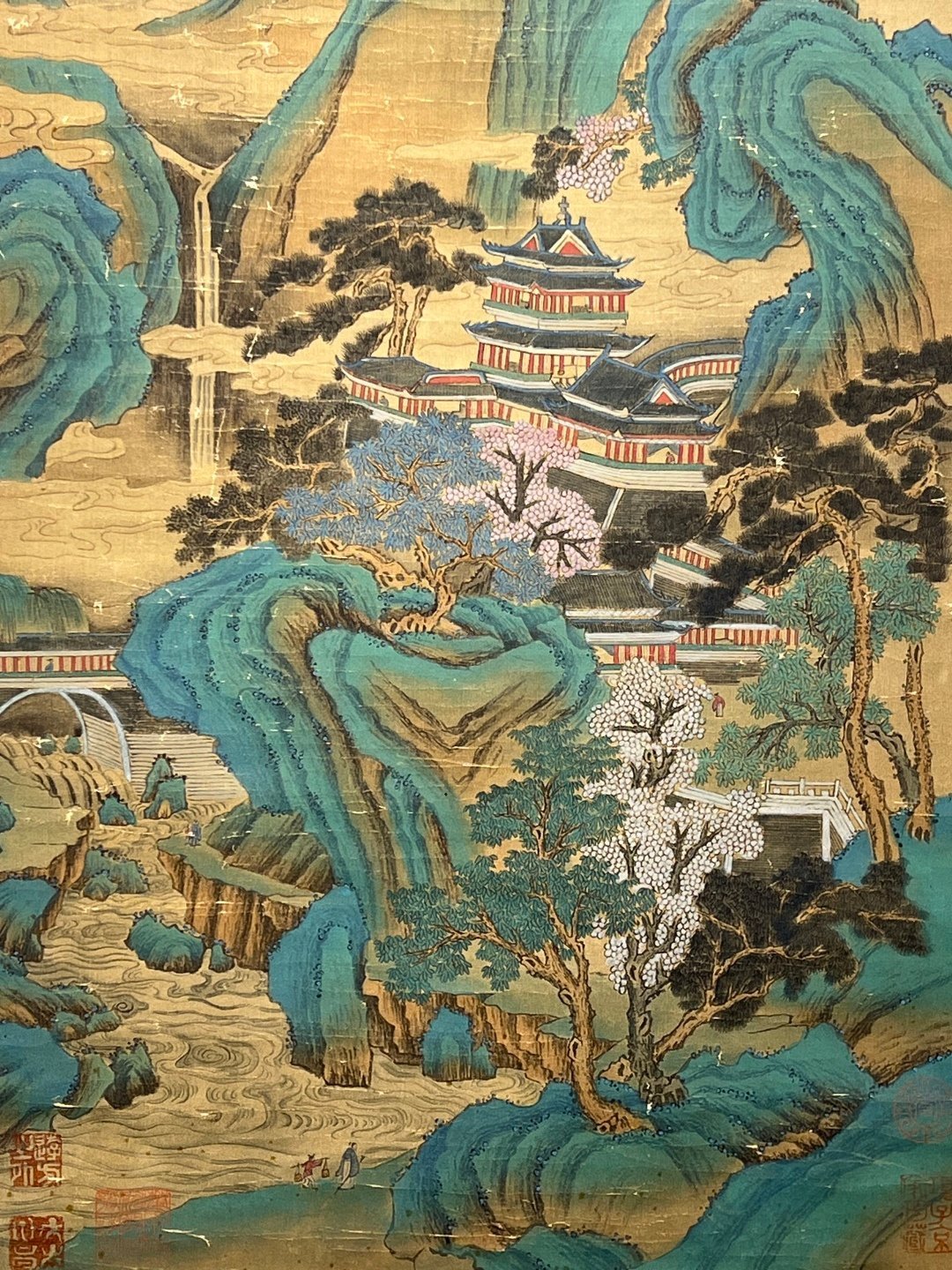 Chinese scroll painting Li Zhaodao