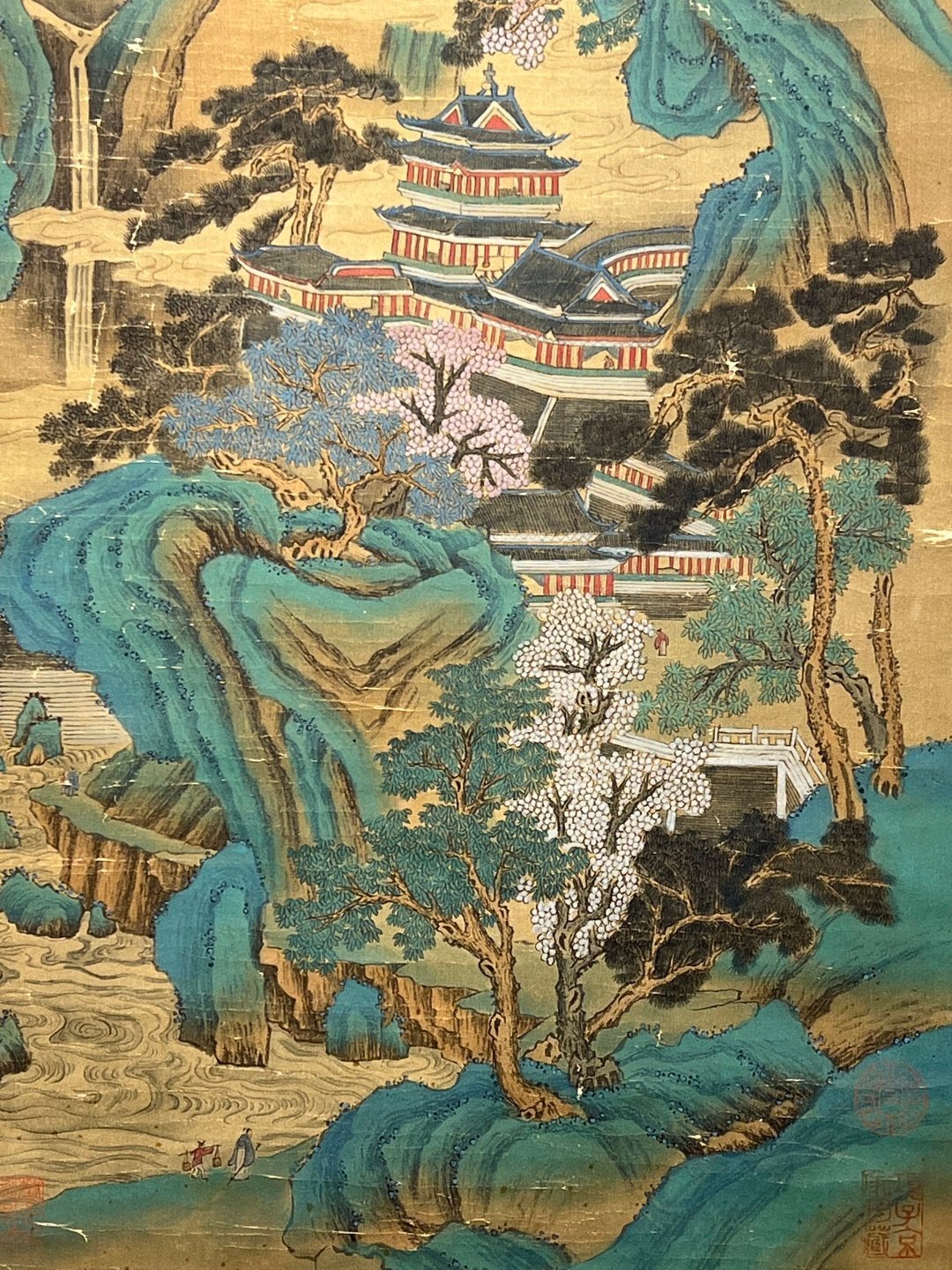 Chinese scroll painting Li Zhaodao