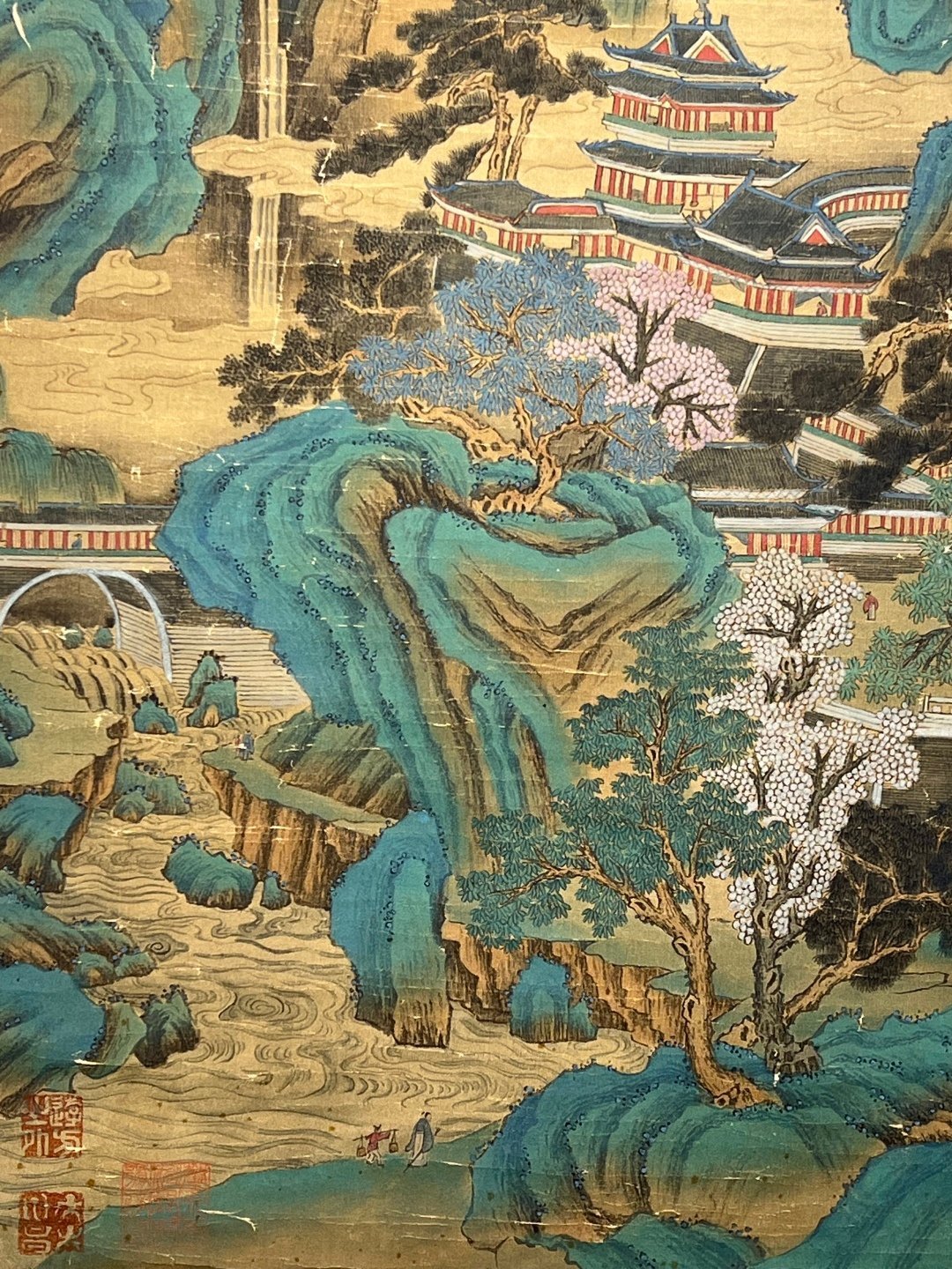 Chinese scroll painting Li Zhaodao