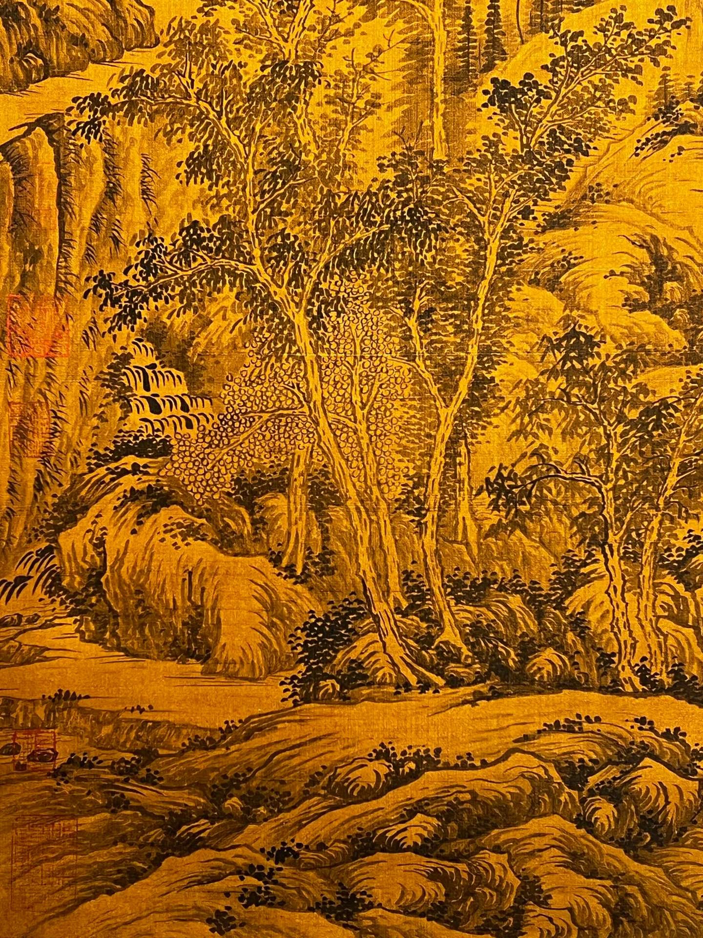 Chinese scroll painting Huainan King Liu