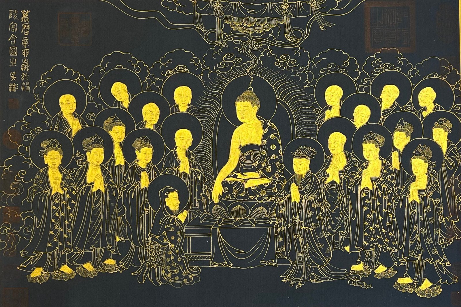 Chinese scroll painting Wu Bin