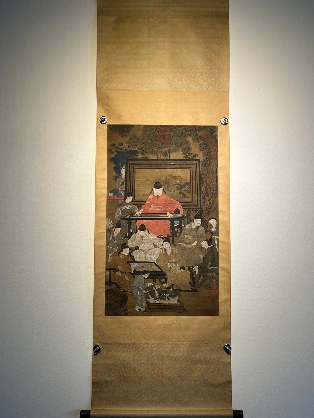 Chinese scroll painting Chen Zhongzhong