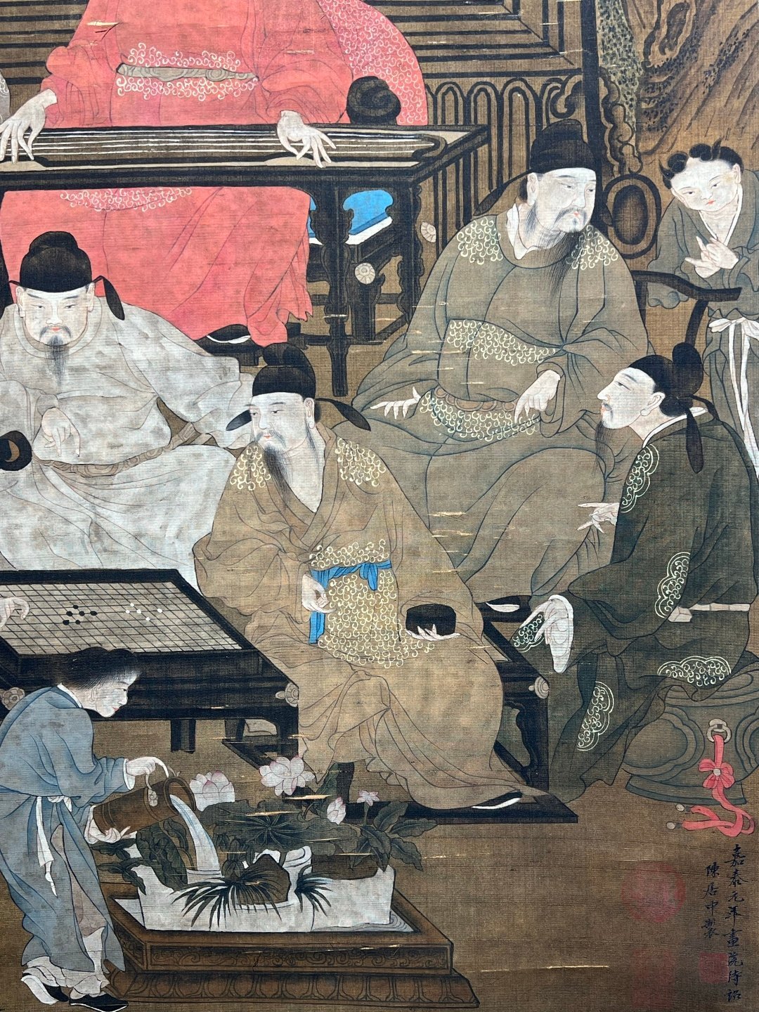 Chinese scroll painting Chen Zhongzhong