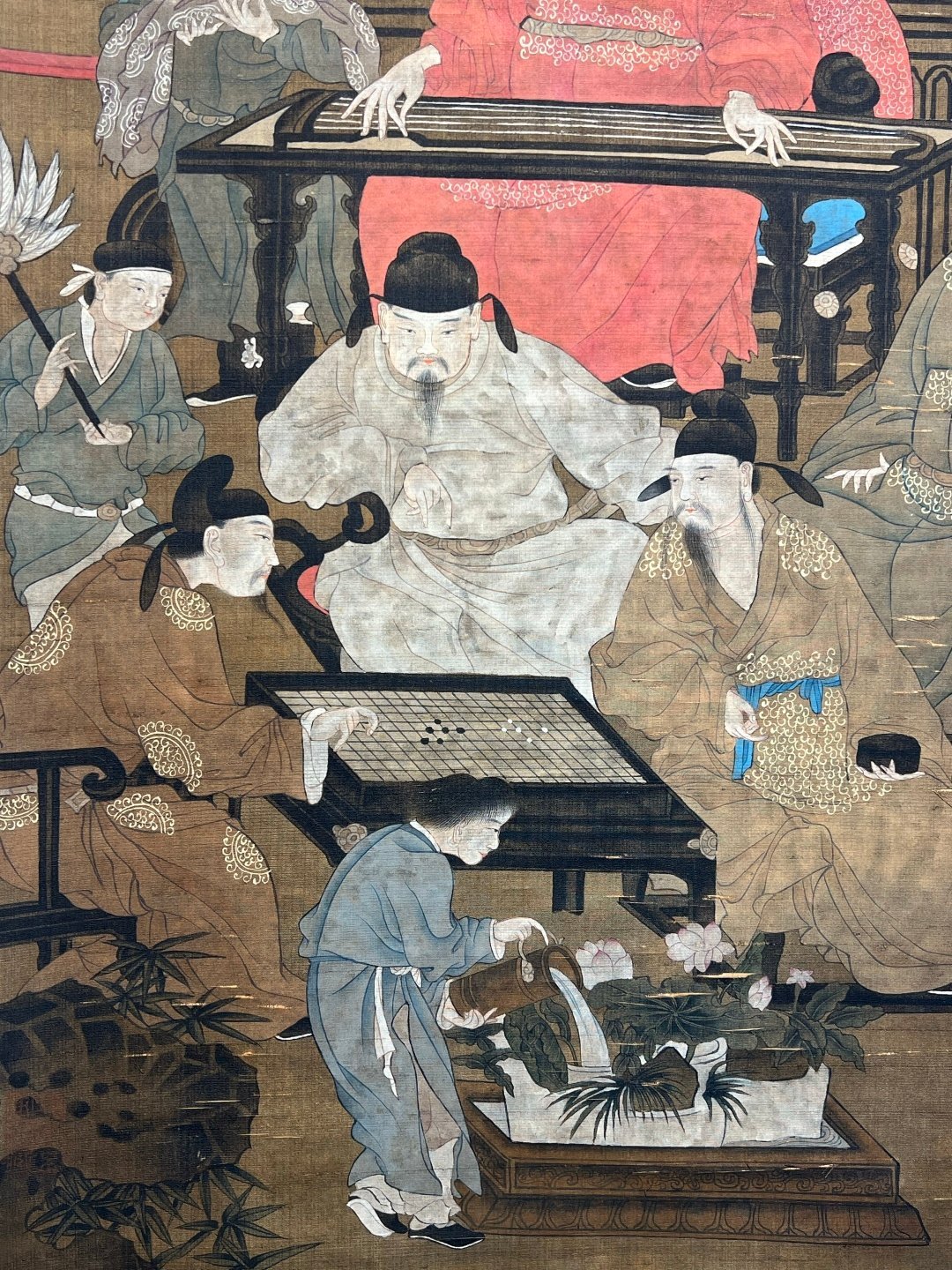 Chinese scroll painting Chen Zhongzhong