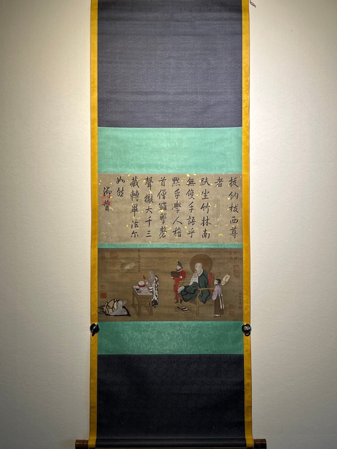 Chinese scroll painting Chen Zhongzhong