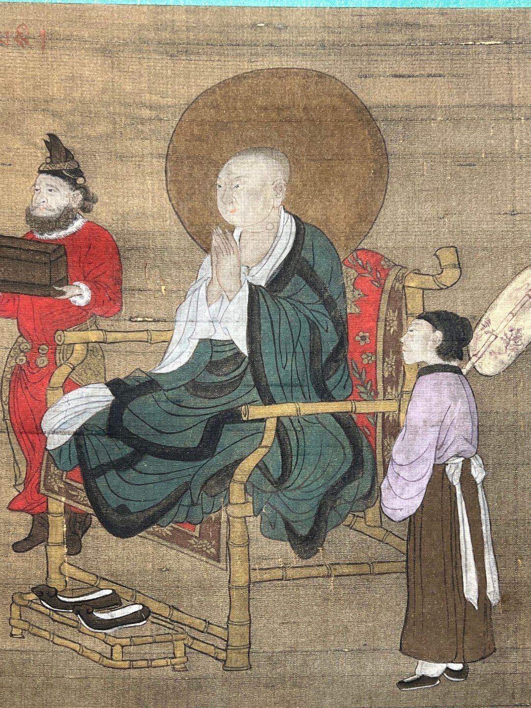 Chinese scroll painting Chen Zhongzhong