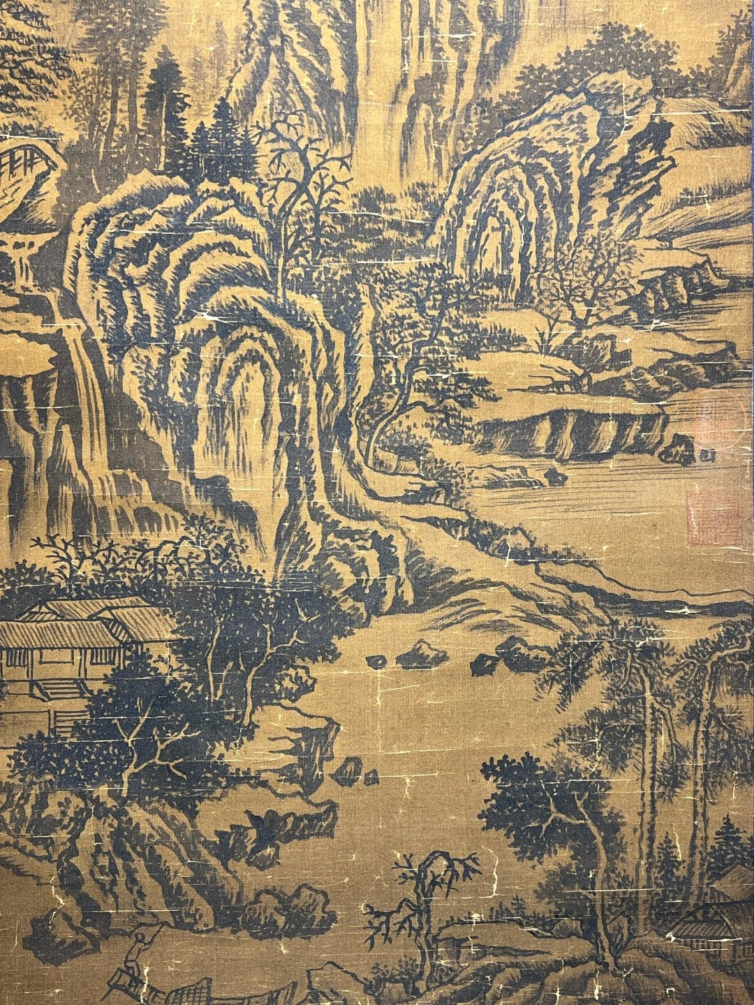 Chinese scroll painting Li Tang