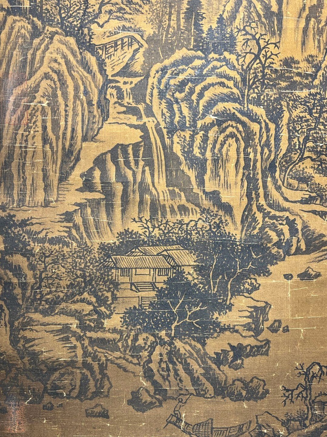 Chinese scroll painting Li Tang