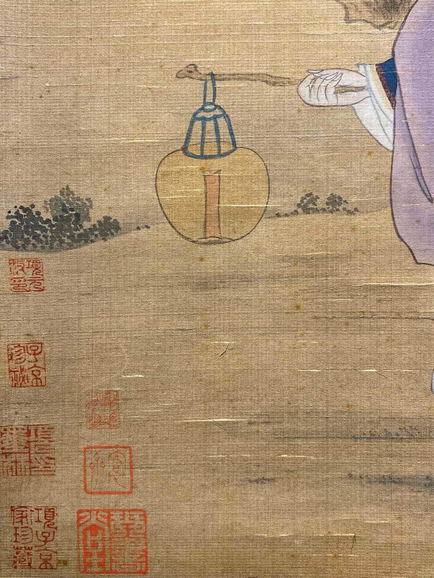 Chinese scroll painting Tang Yin