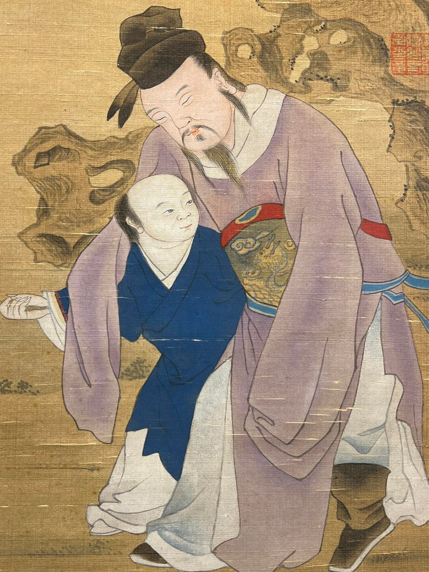 Chinese scroll painting Tang Yin
