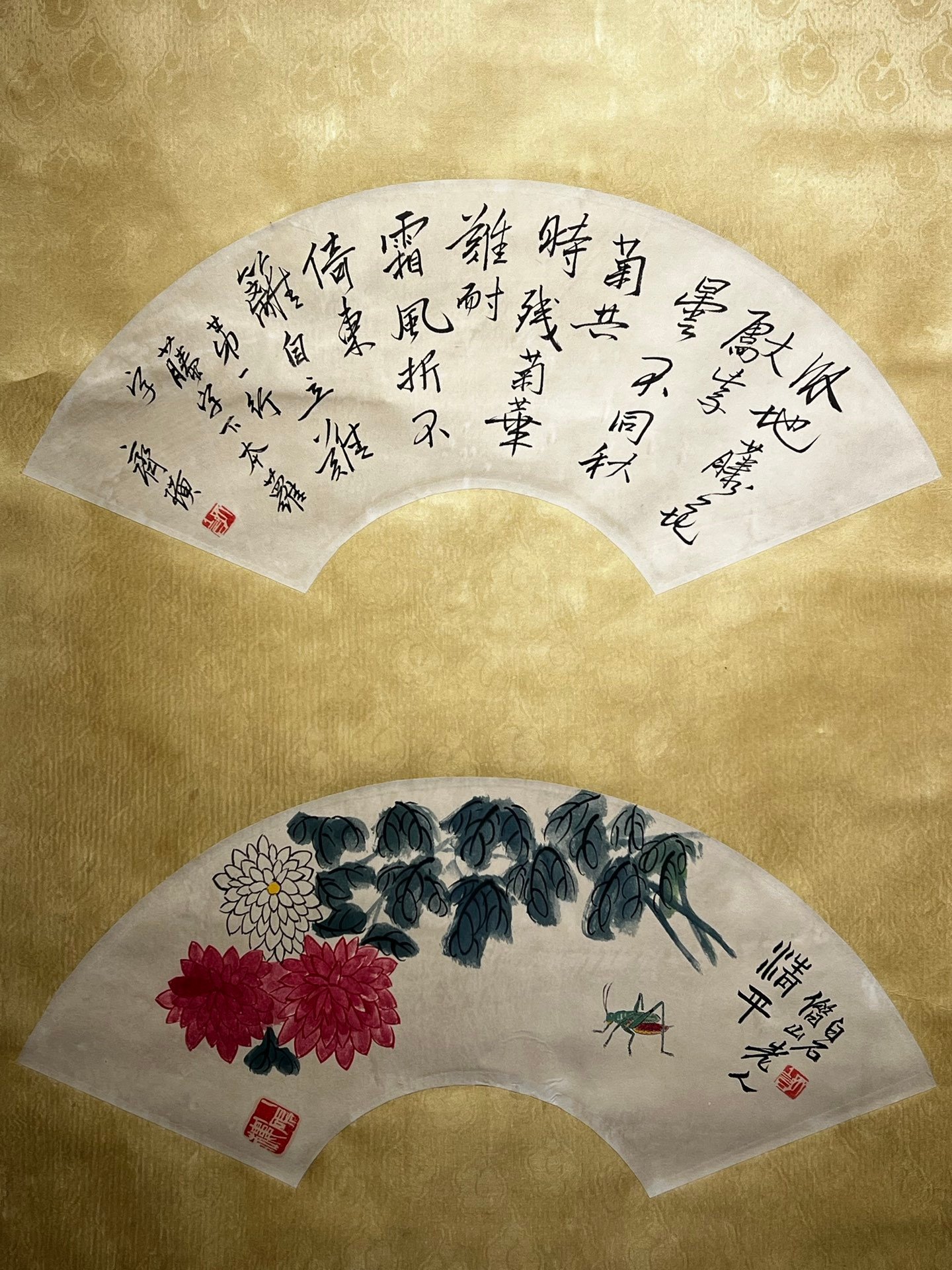 Chinese scroll painting Qi Baishi