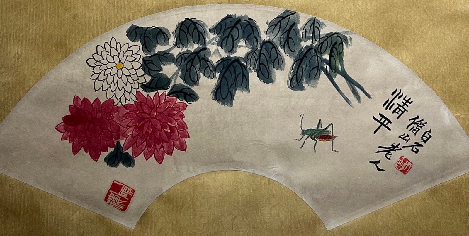 Chinese scroll painting Qi Baishi