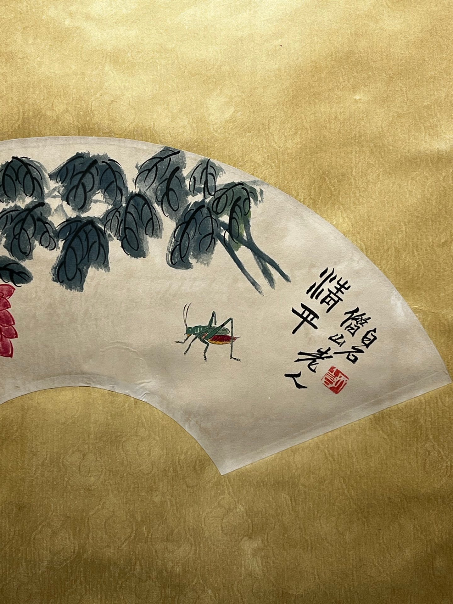 Chinese scroll painting Qi Baishi