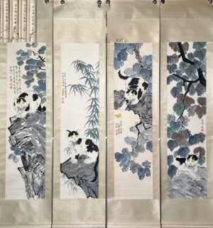 Chinese scroll painting Xu Beihong
