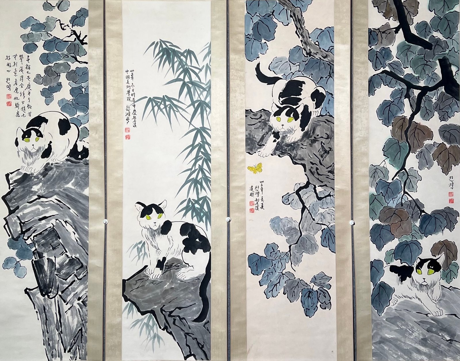 Chinese scroll painting Xu Beihong