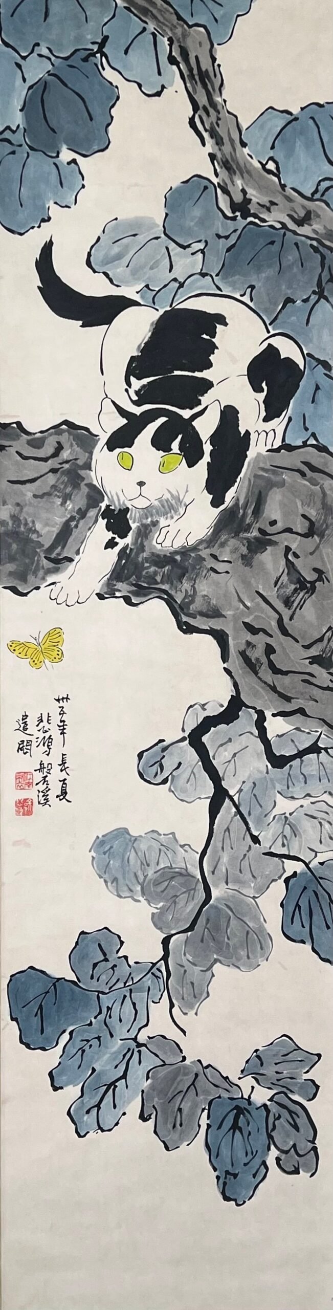 Chinese scroll painting Xu Beihong