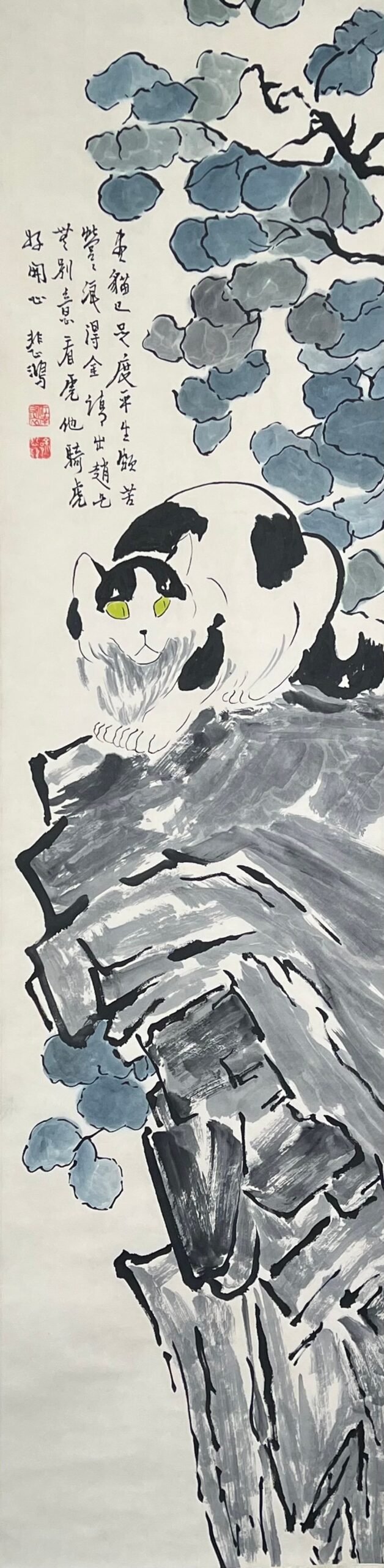 Chinese scroll painting Xu Beihong