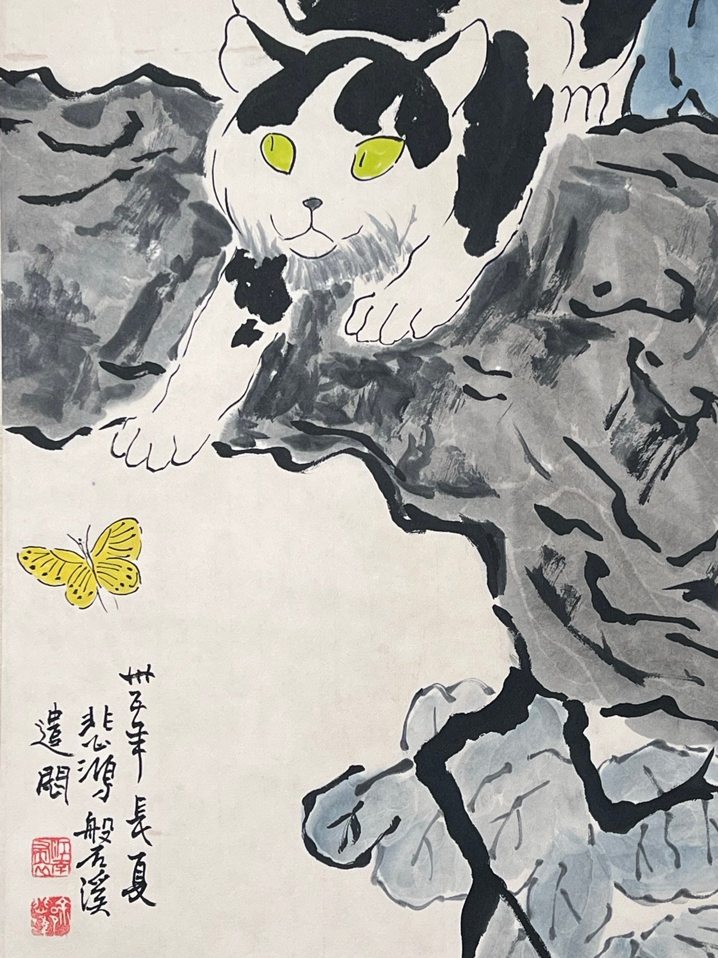 Chinese scroll painting Xu Beihong