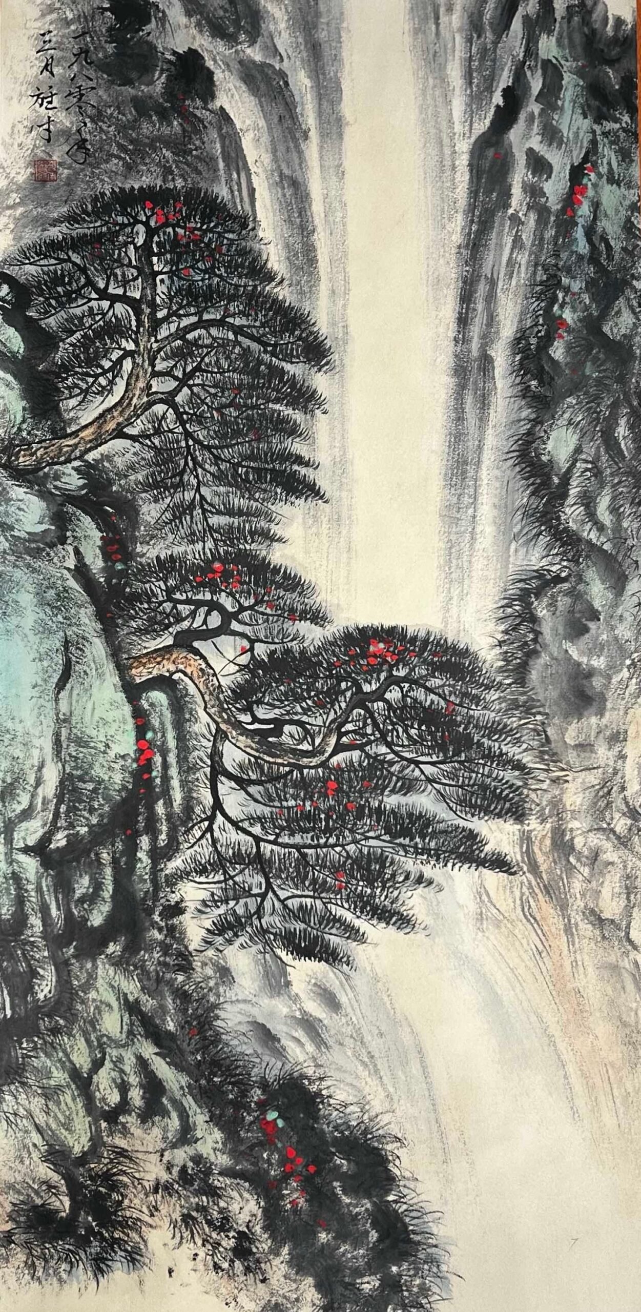 Chinese scroll painting Li Xiongcai