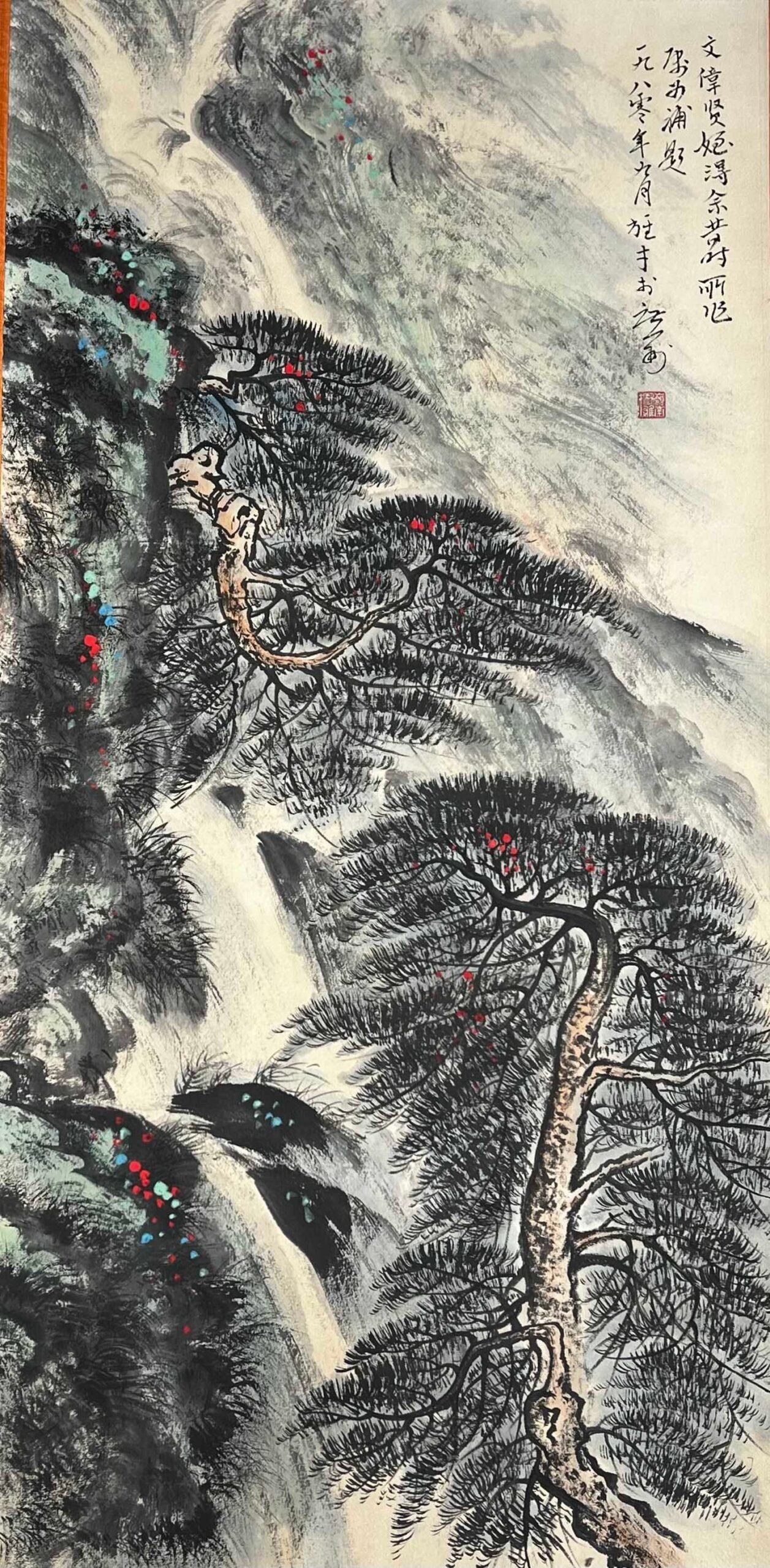 Chinese scroll painting Li Xiongcai