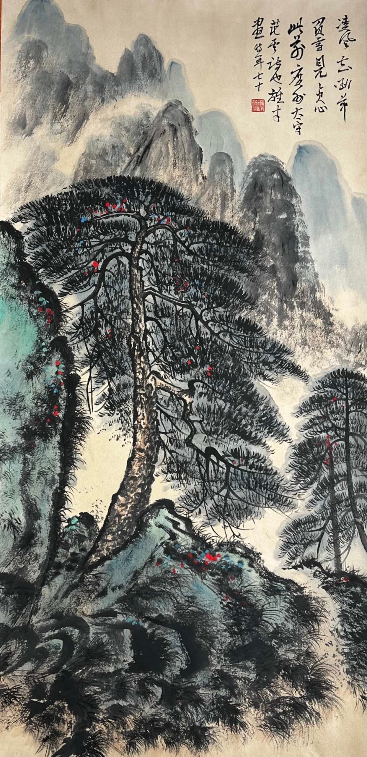 Chinese scroll painting Li Xiongcai
