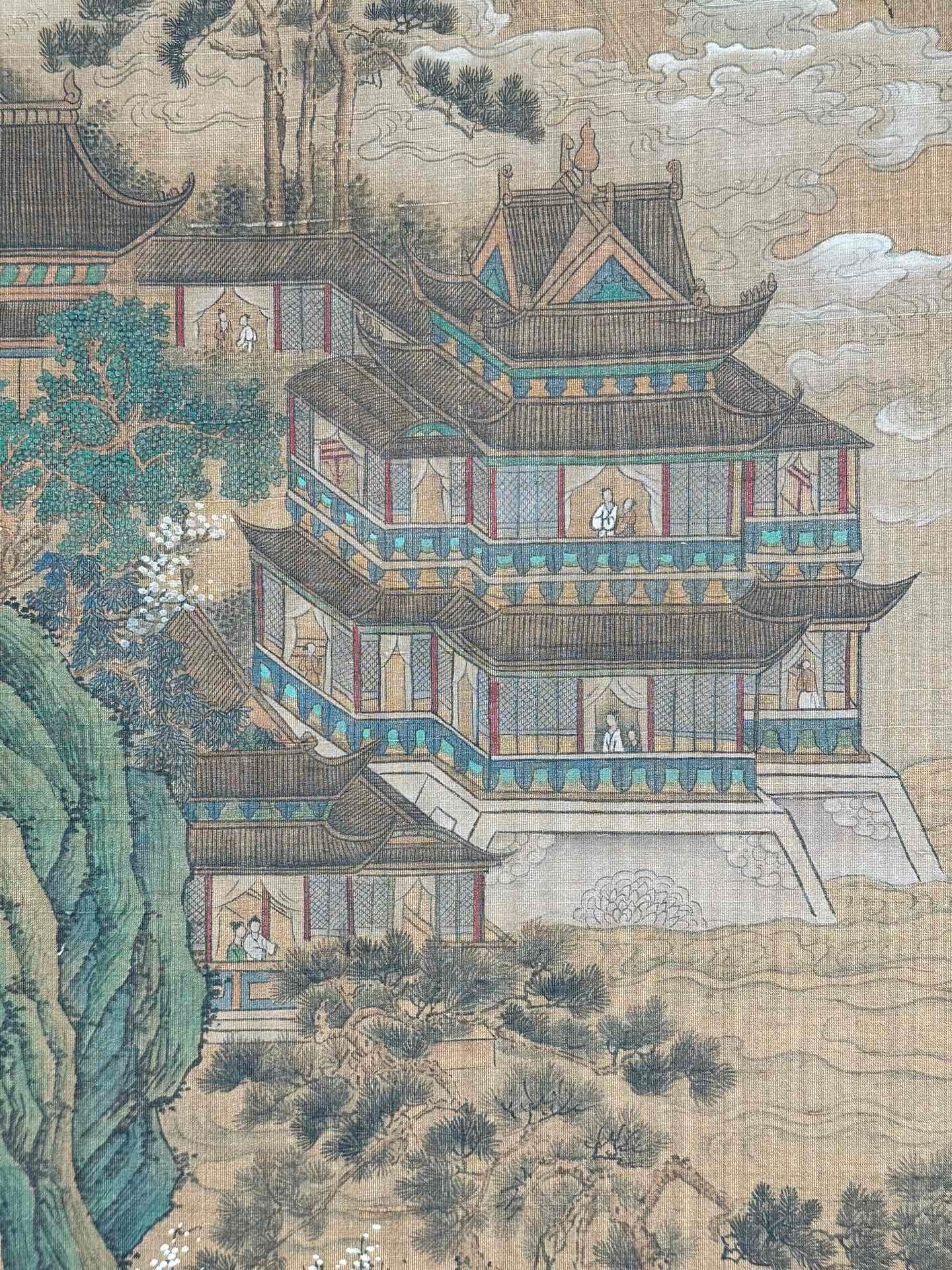 Chinese scroll painting Zhao Boju