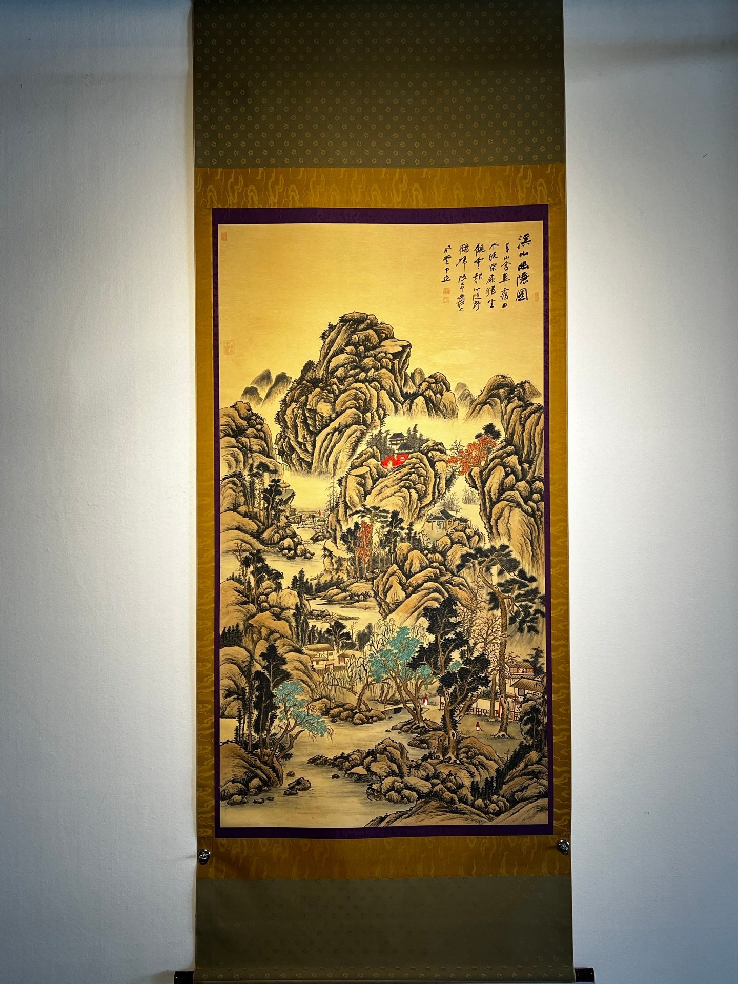Chinese scroll painting Zhang Daqian