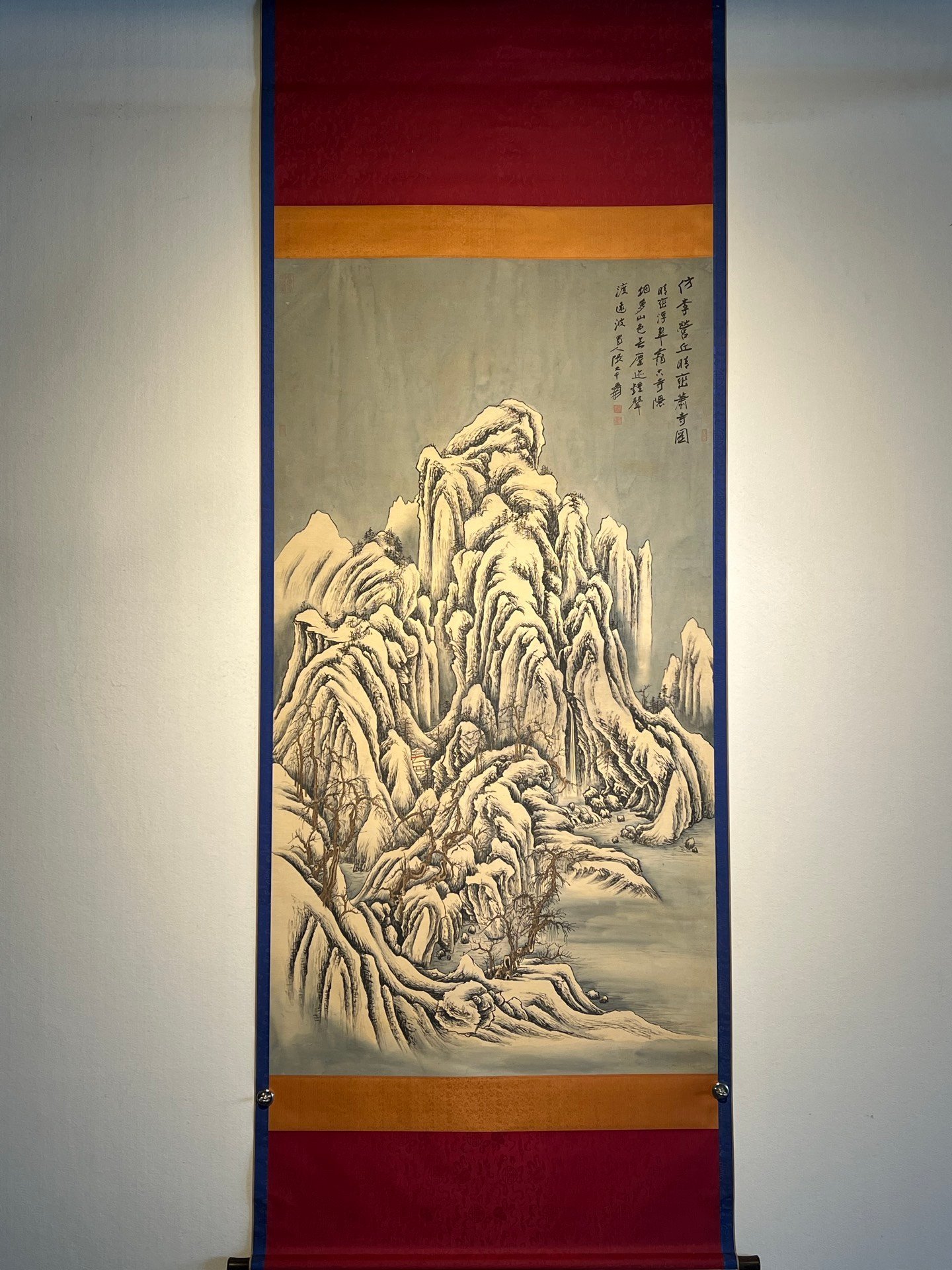 Chinese scroll painting Zhang Daqian