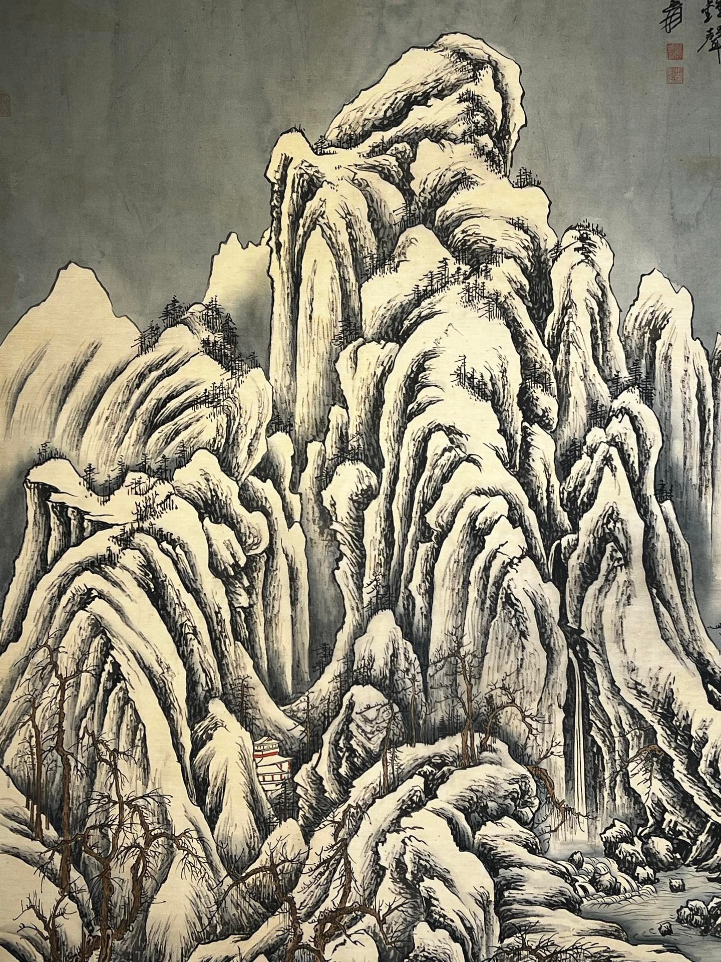 Chinese scroll painting Zhang Daqian