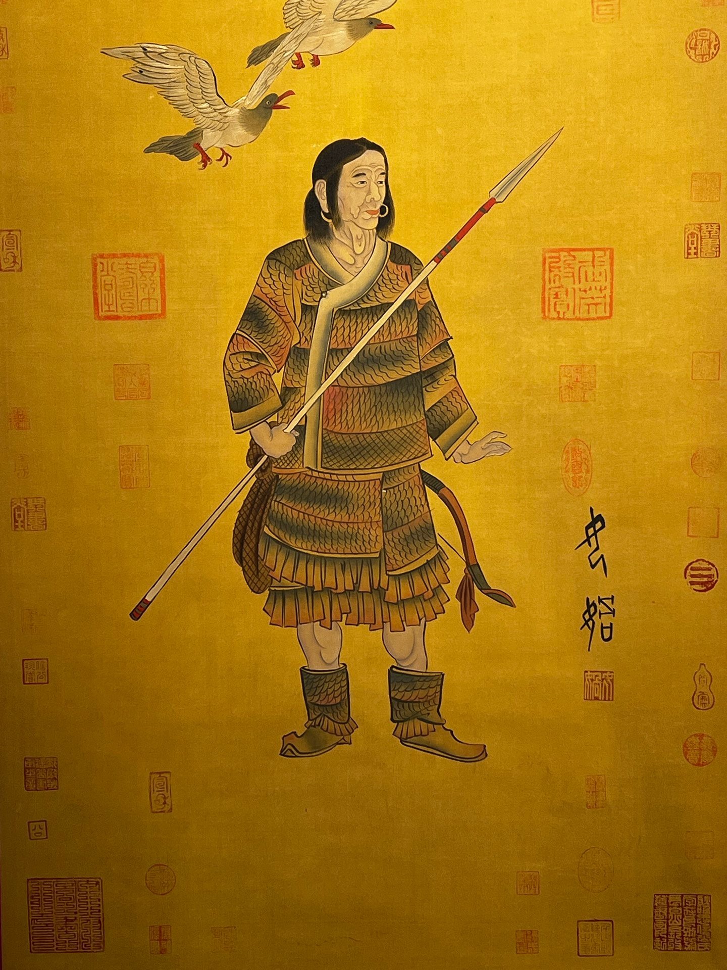Chinese scroll painting N ü wa