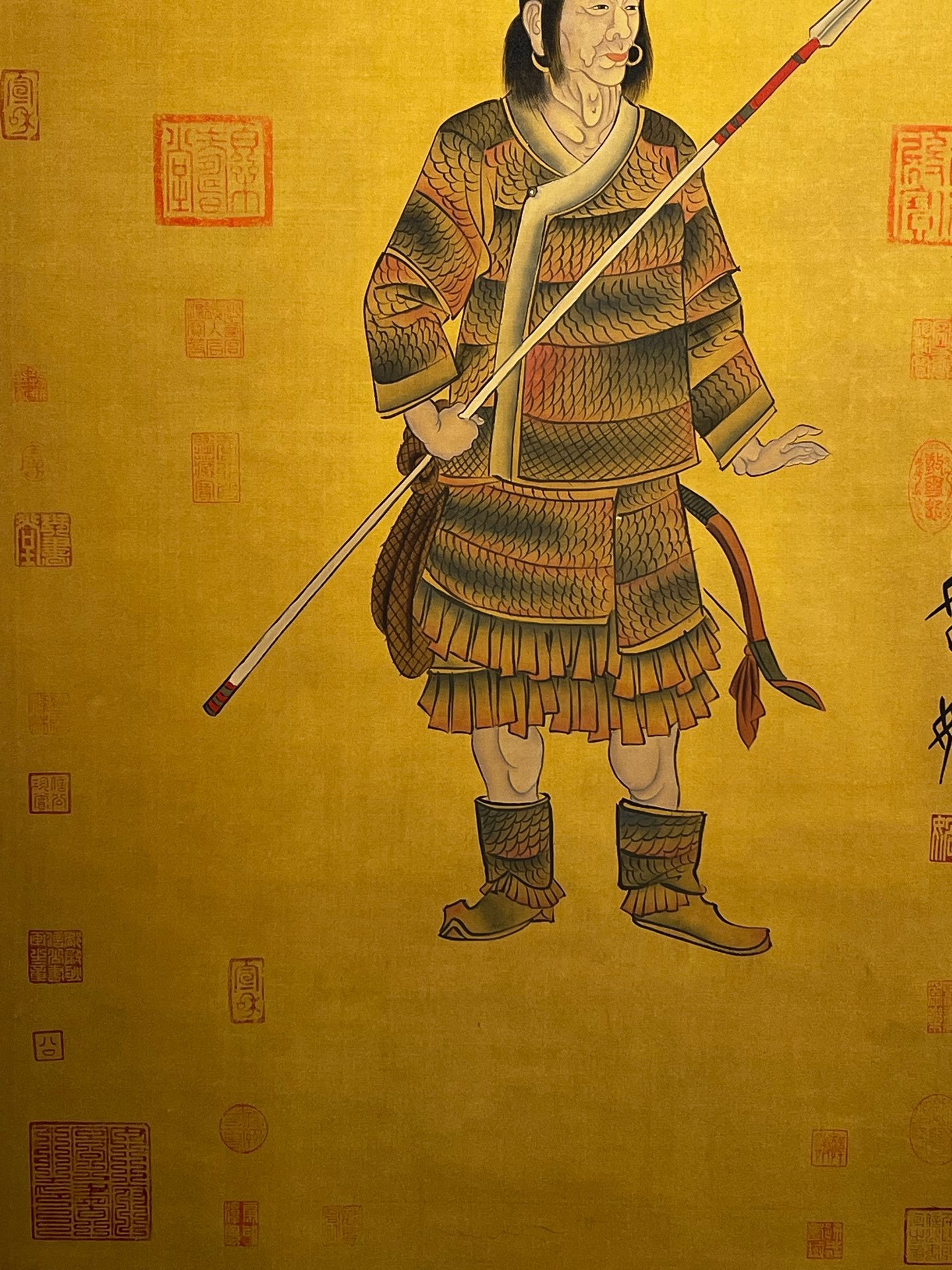 Chinese scroll painting N ü wa