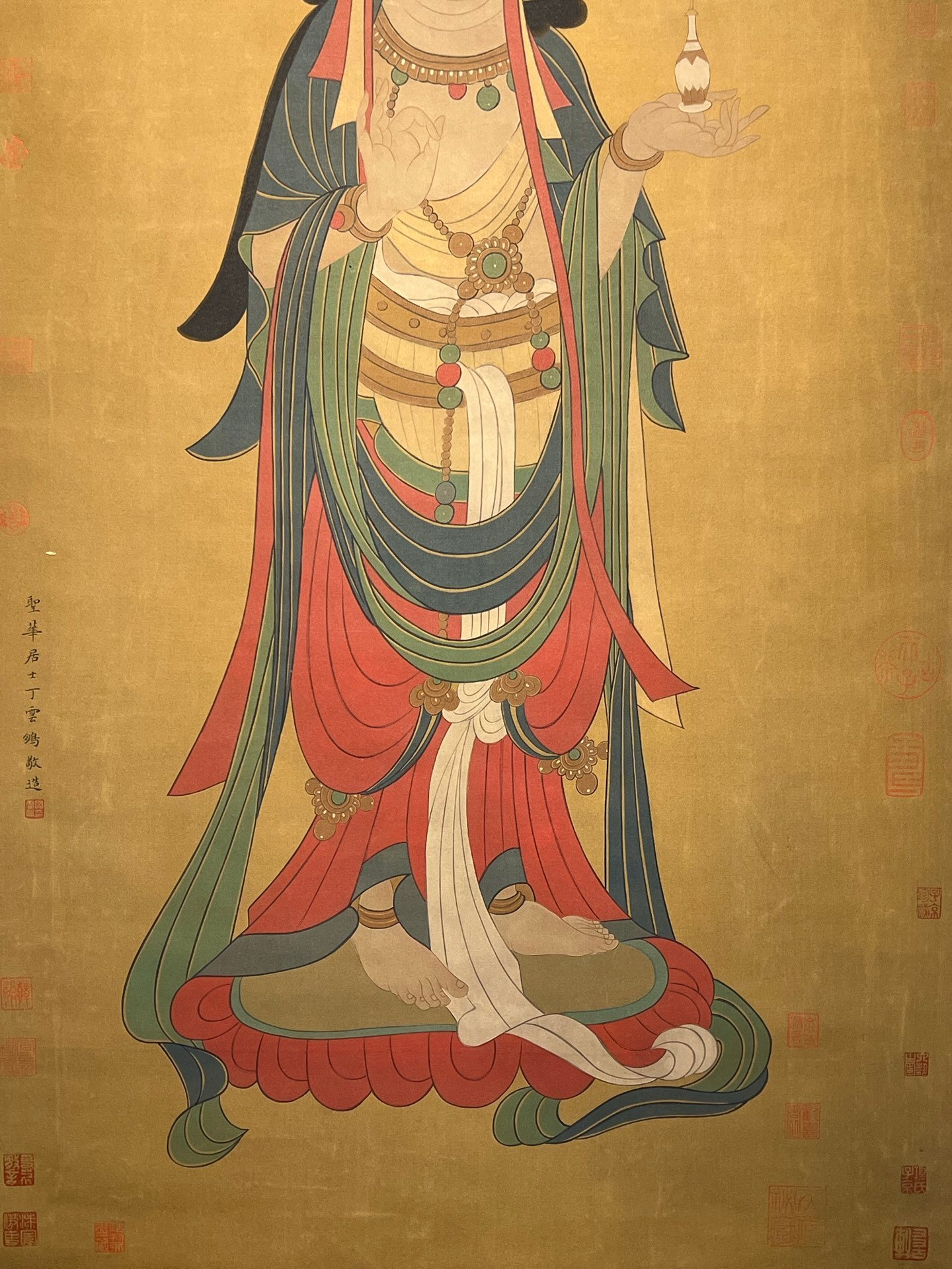 Chinese scroll painting Ding Yunpeng
