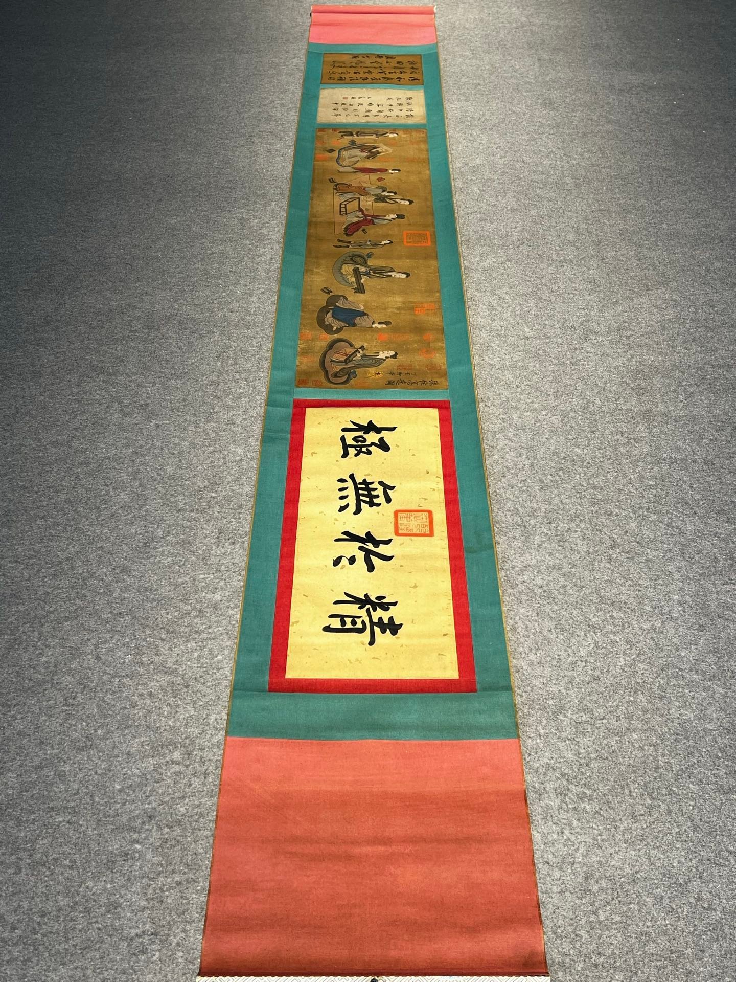 Chinese scroll painting Sun Yat sen