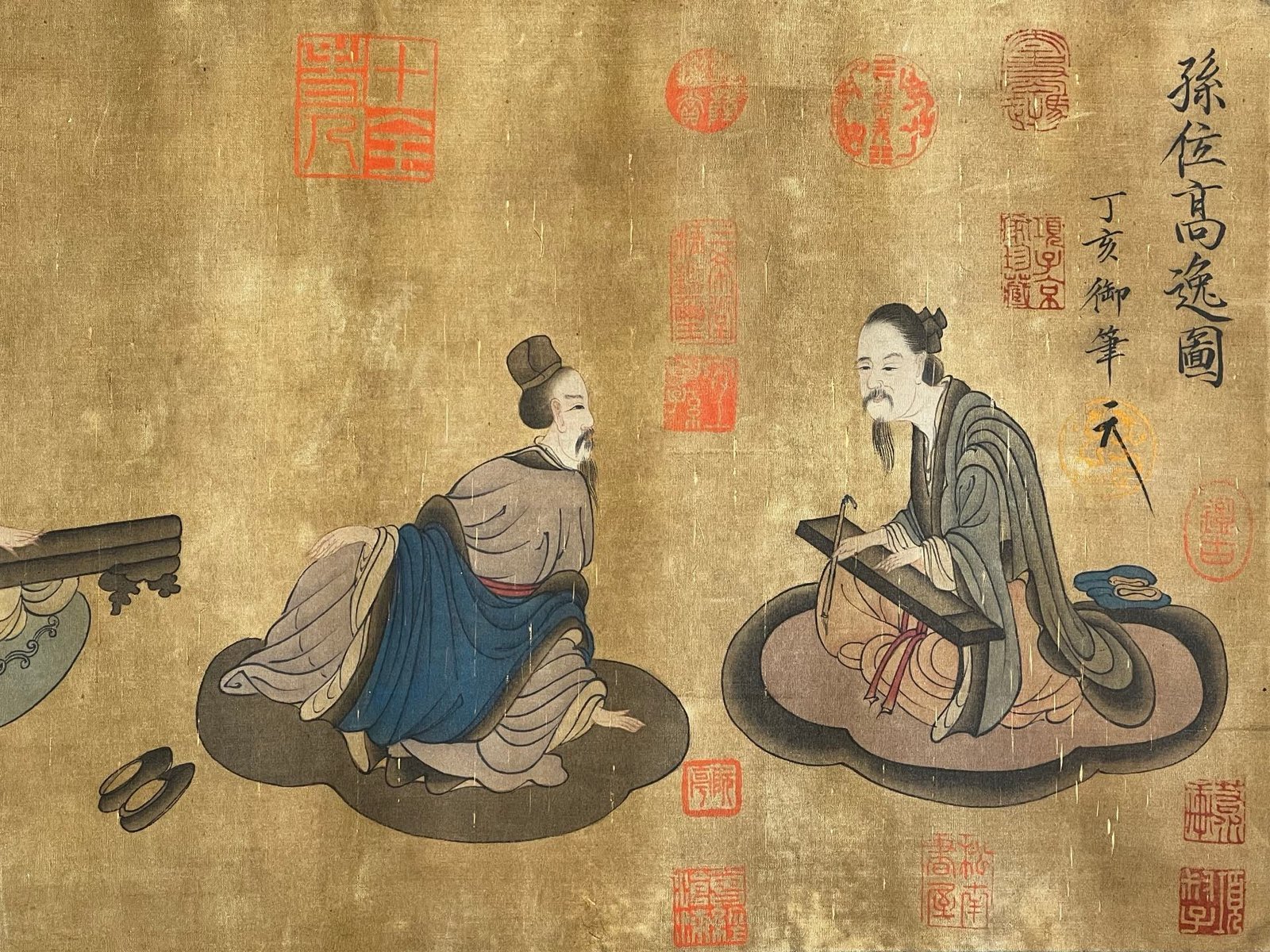 Chinese scroll painting Sun Yat sen