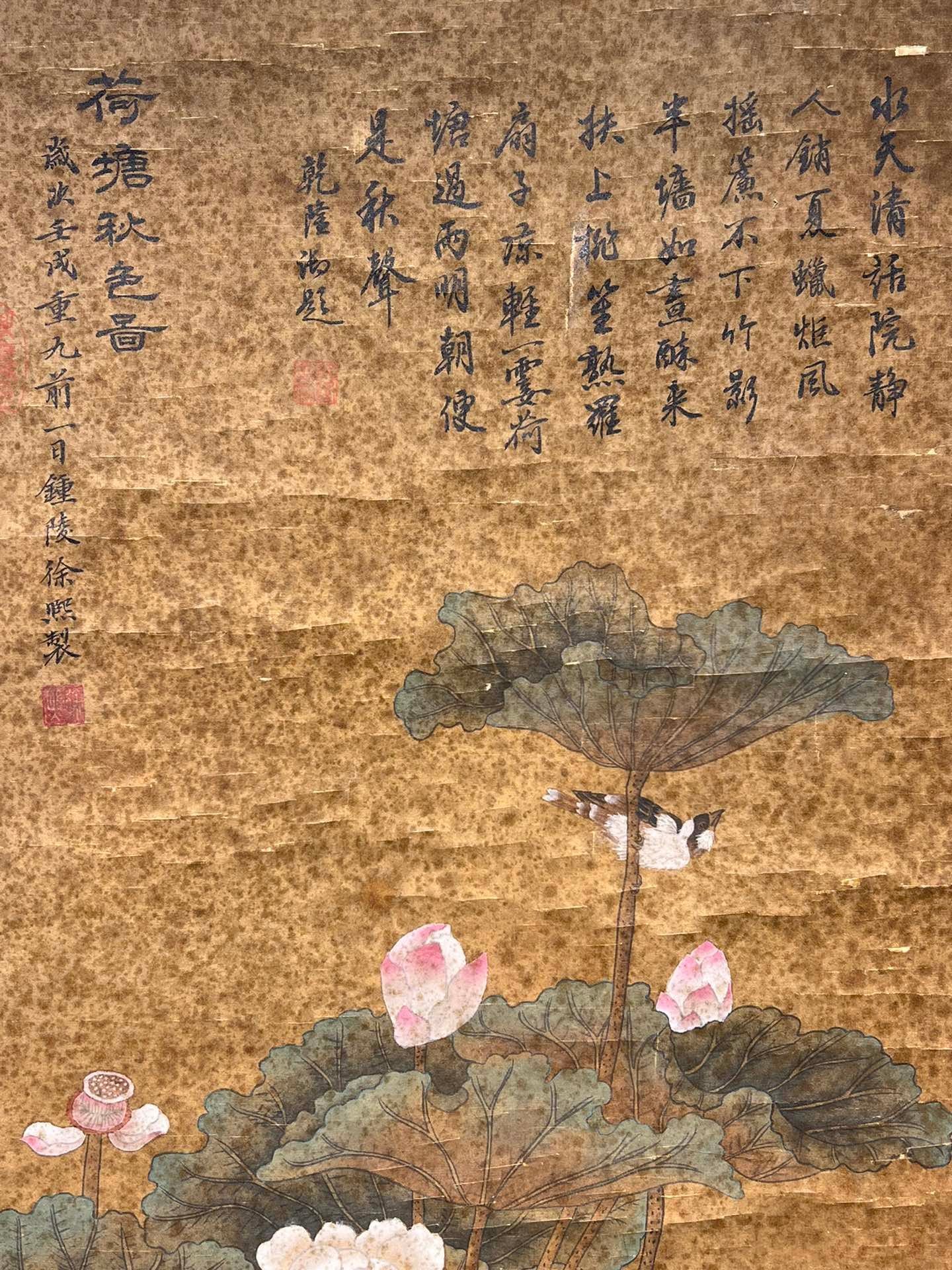 Chinese scroll painting Xu Xi