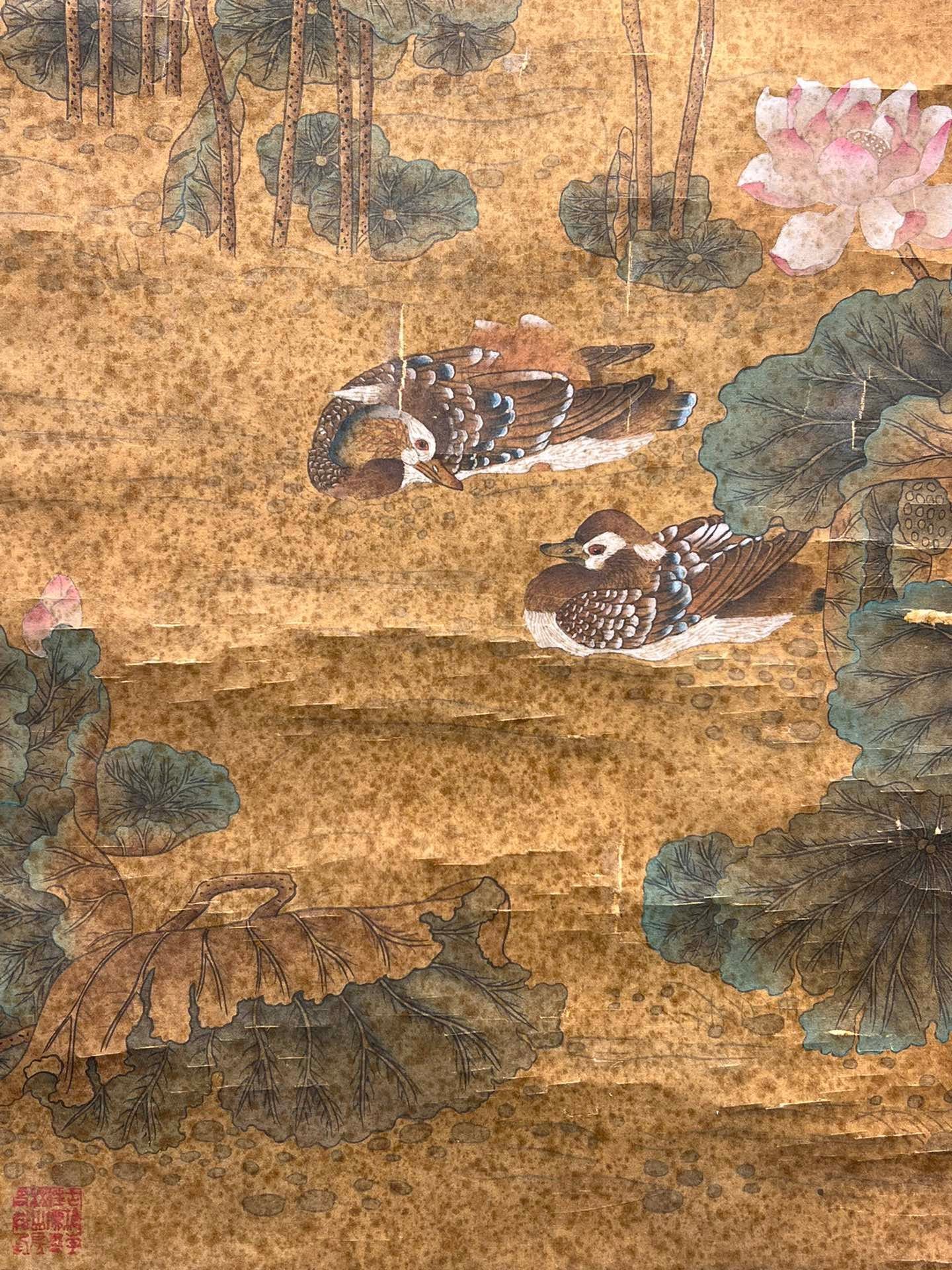 Chinese scroll painting Xu Xi
