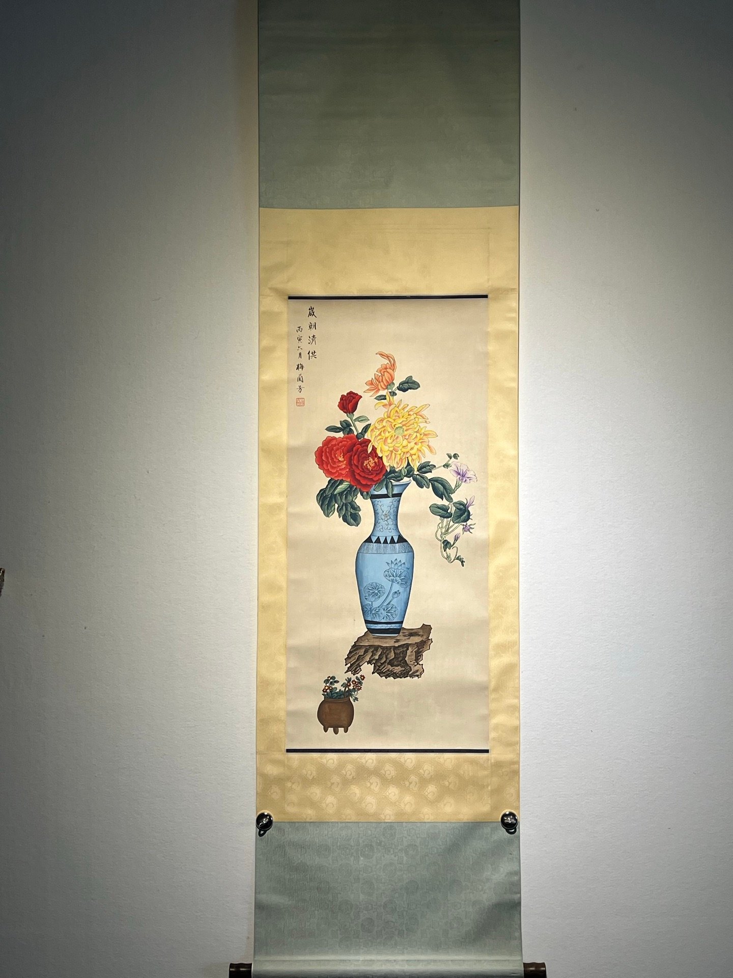 Chinese scroll painting Mei Lanfang