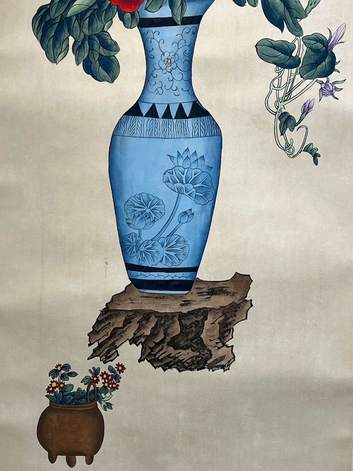 Chinese scroll painting Mei Lanfang