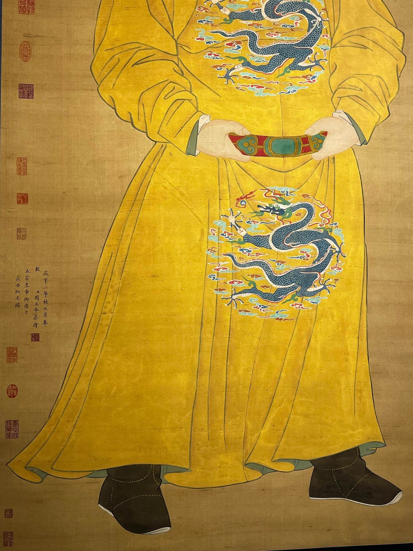 Chinese scroll painting Yan Liben