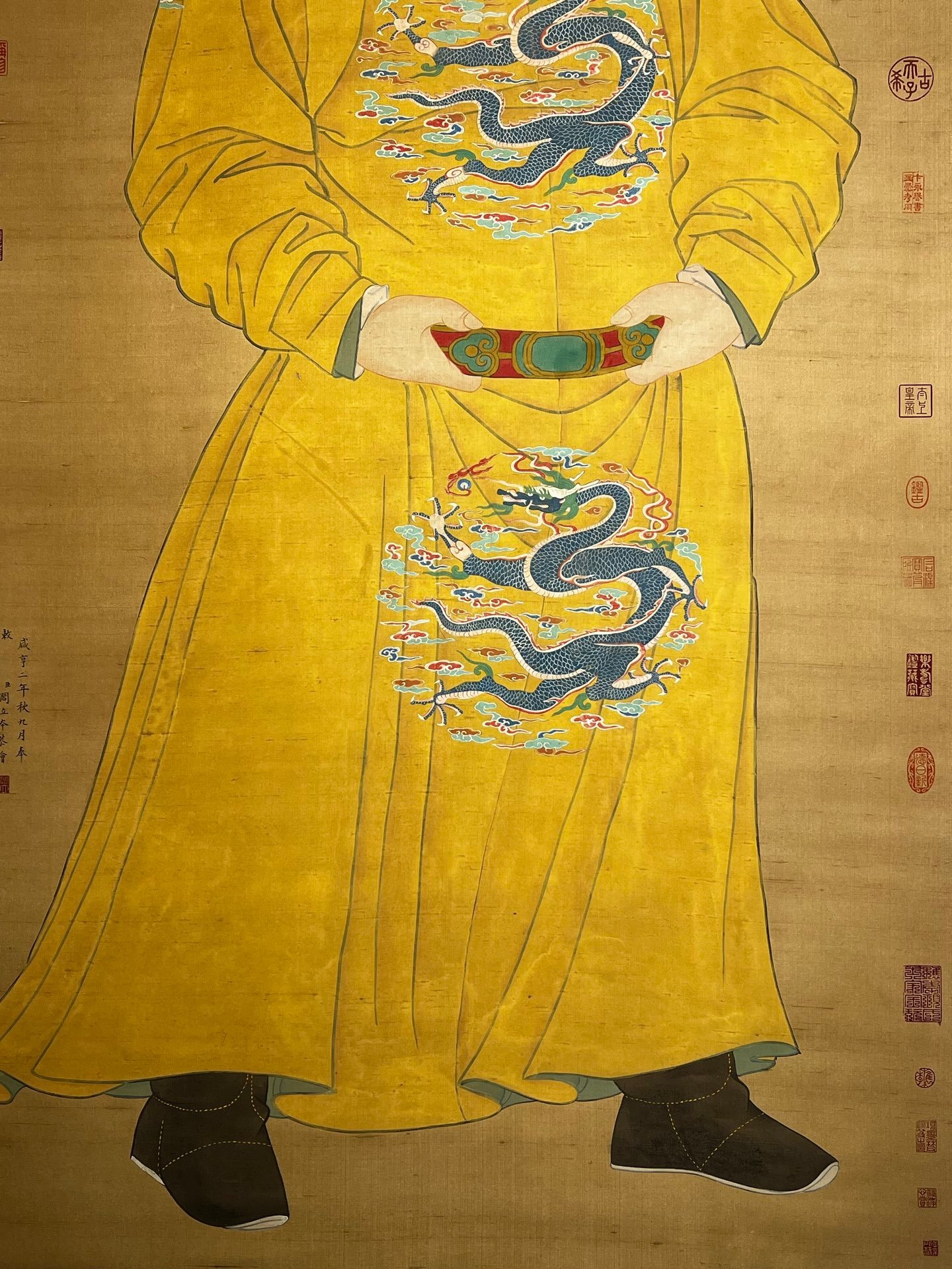 Chinese scroll painting Yan Liben