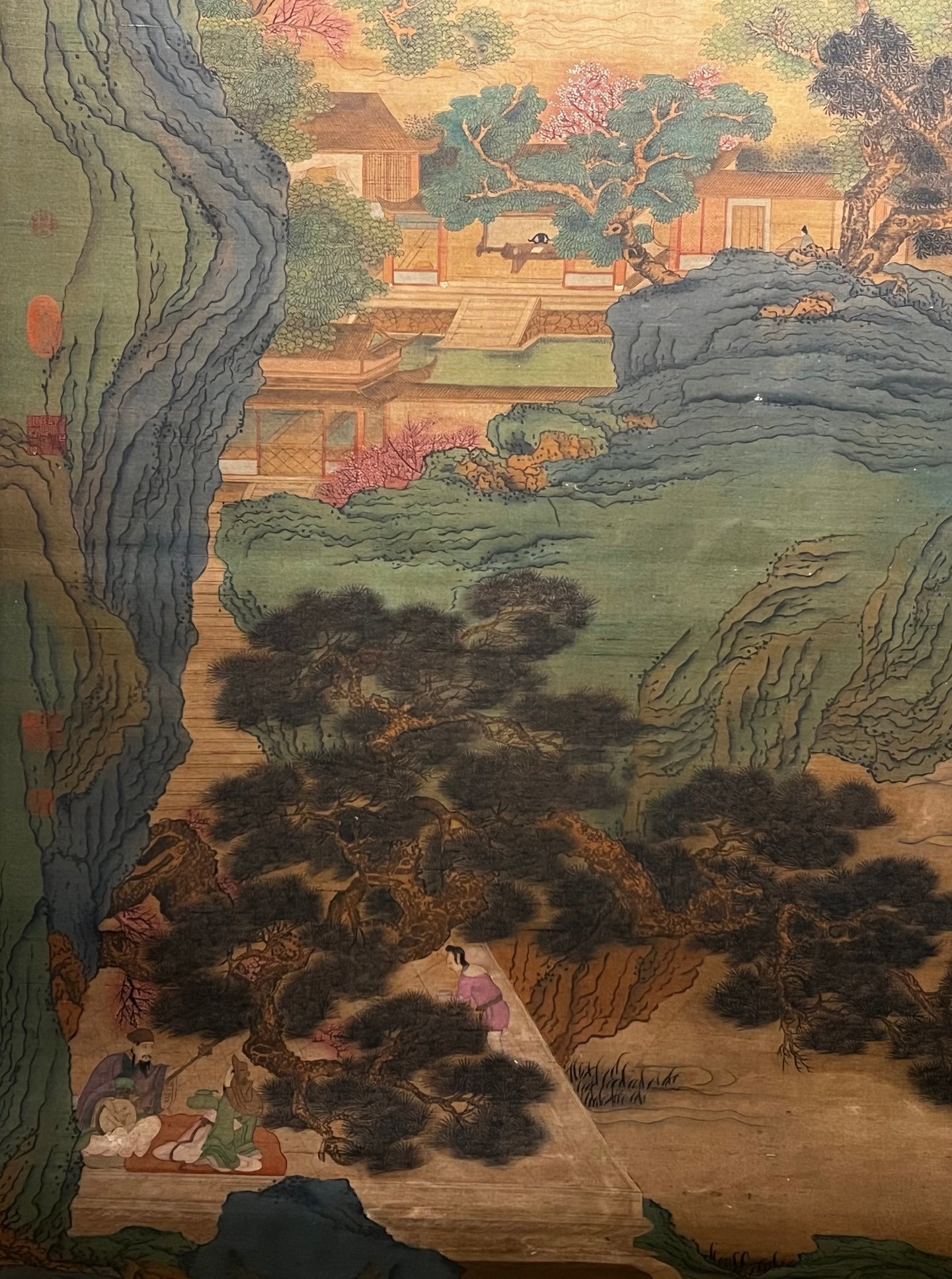 Chinese scroll painting Zhao Mengfu