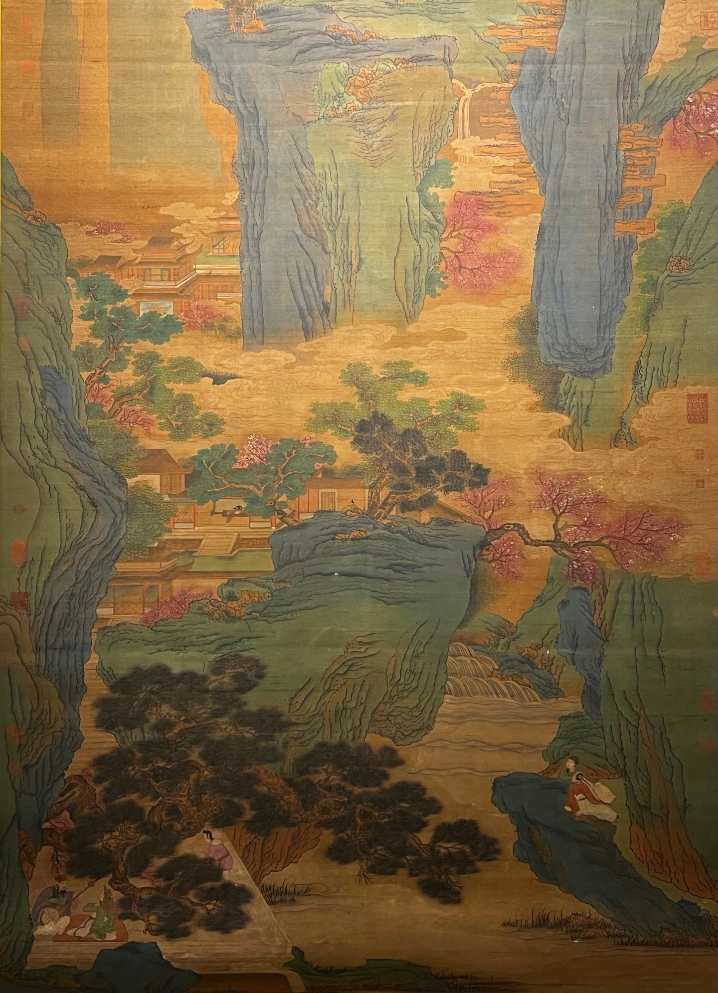 Chinese scroll painting Zhao Mengfu