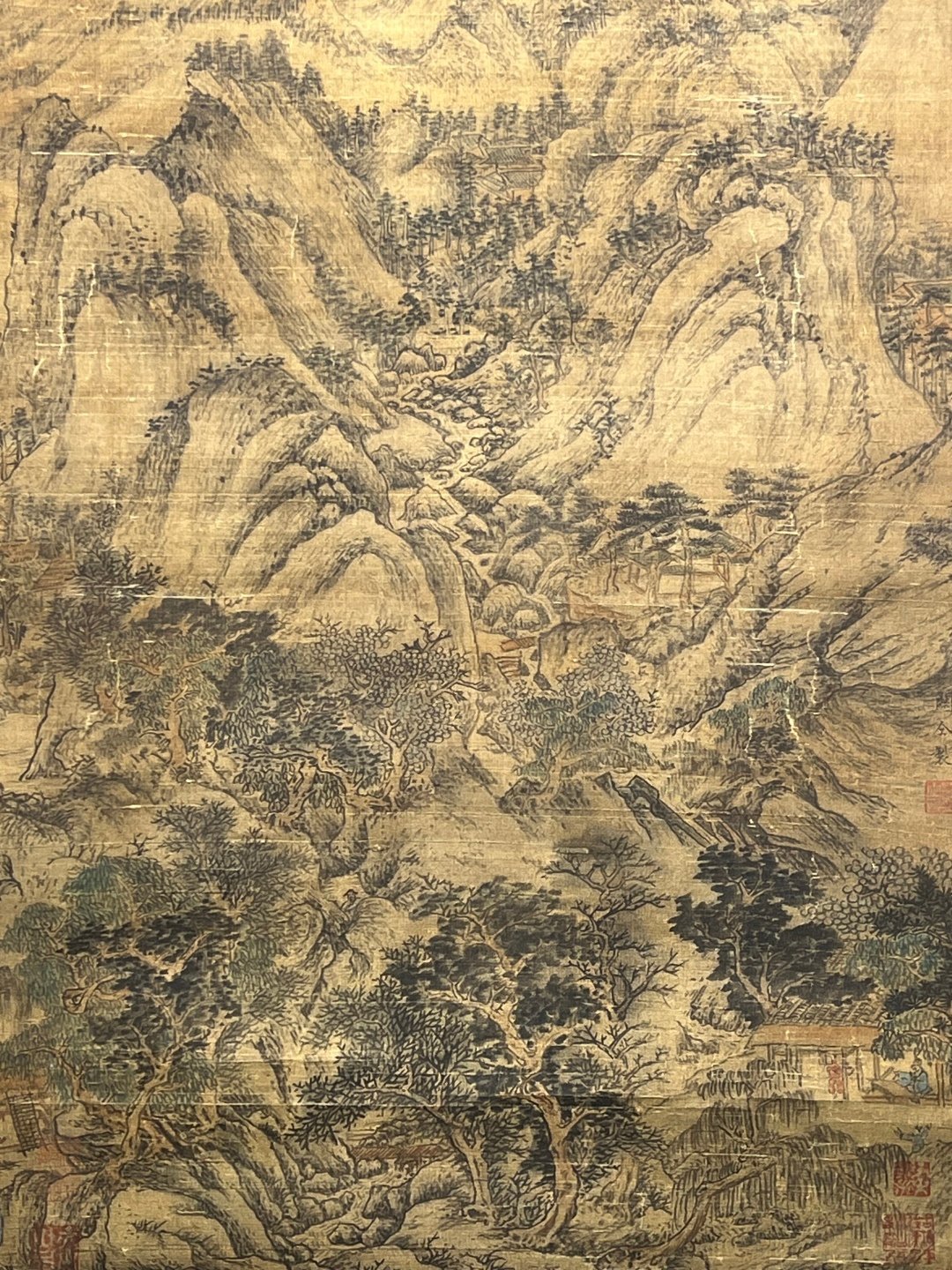 Chinese scroll painting Guan Tong