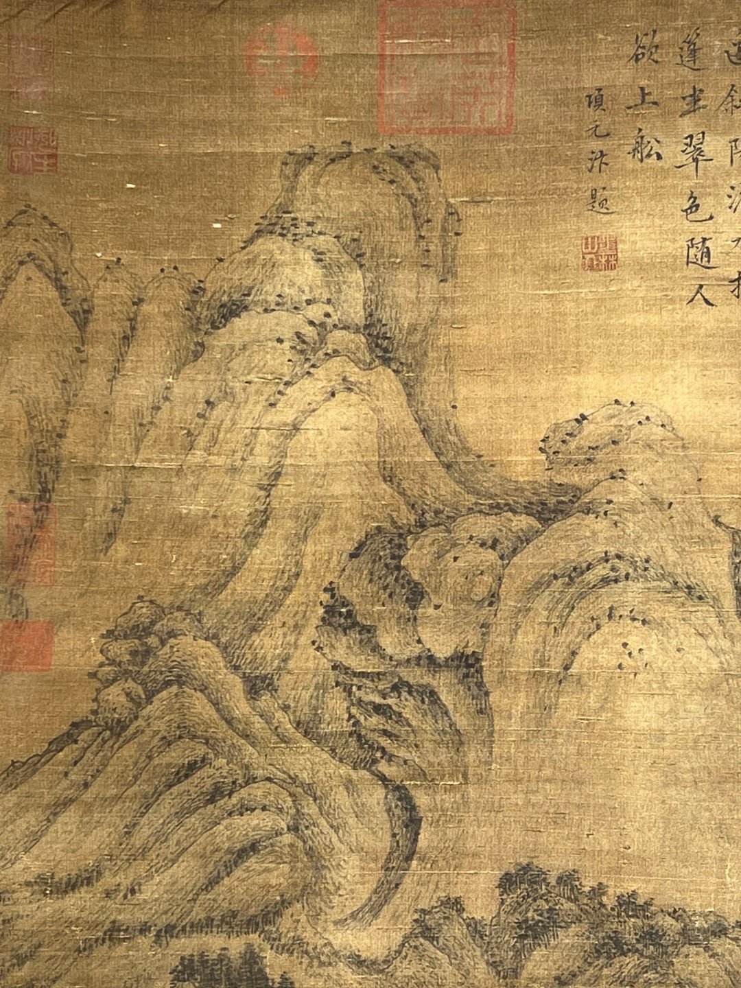 Chinese scroll painting Guan Tong