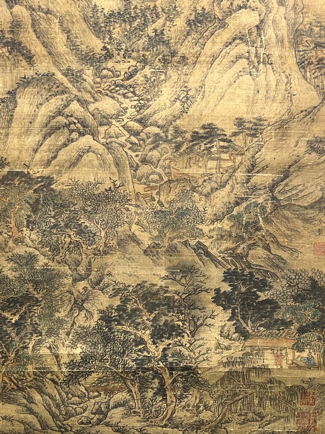 Chinese scroll painting Guan Tong