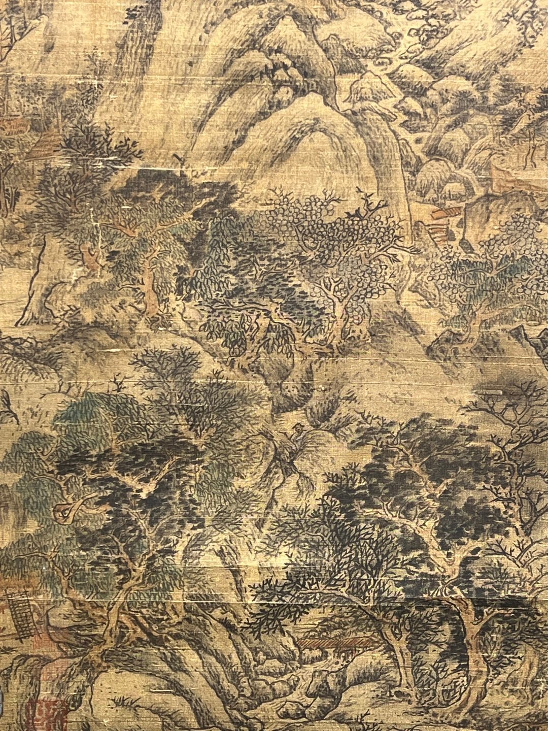Chinese scroll painting Guan Tong
