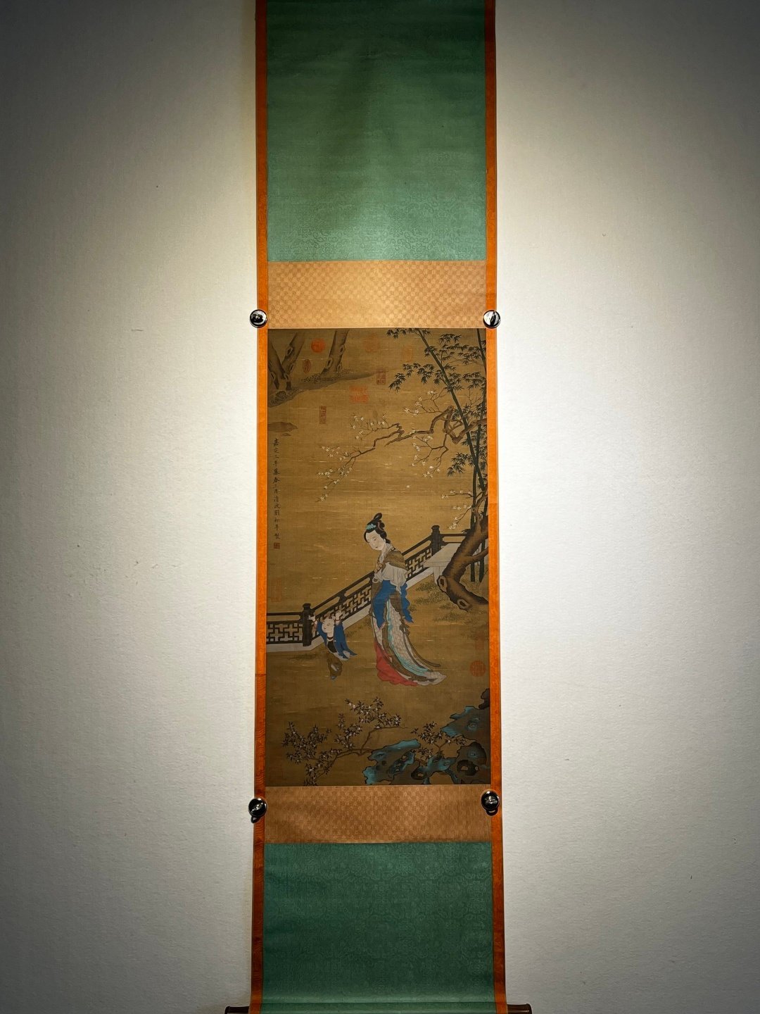 Chinese scroll painting Liu Songnian
