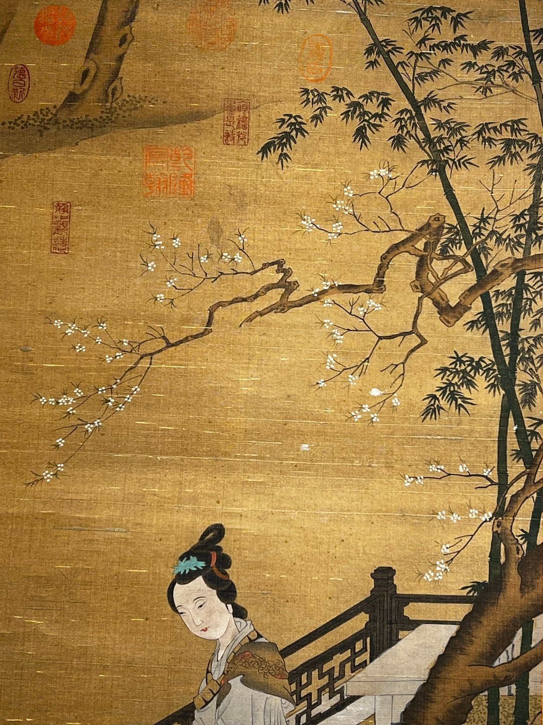 Chinese scroll painting Liu Songnian