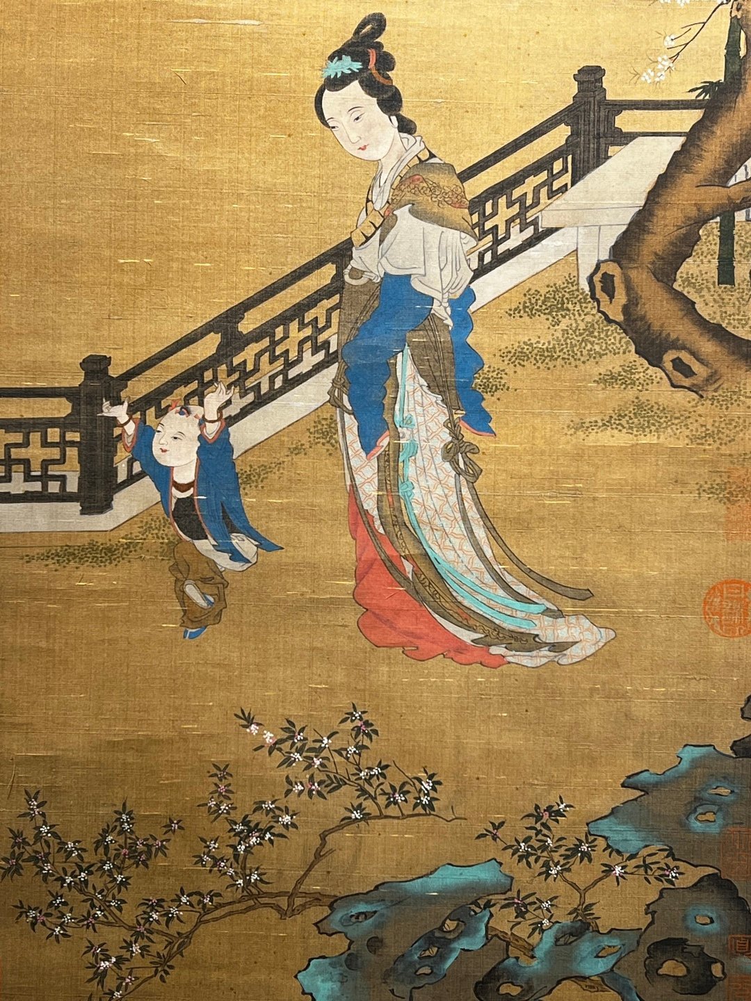 Chinese scroll painting Liu Songnian
